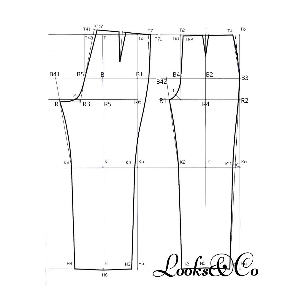 pantalon ajuste looks and co