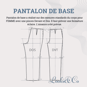 pantalon base femme looks and co