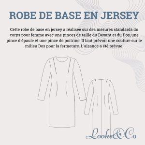 La robe de base en jersey looks and co