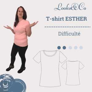 T-shirt ESTHER looks and co