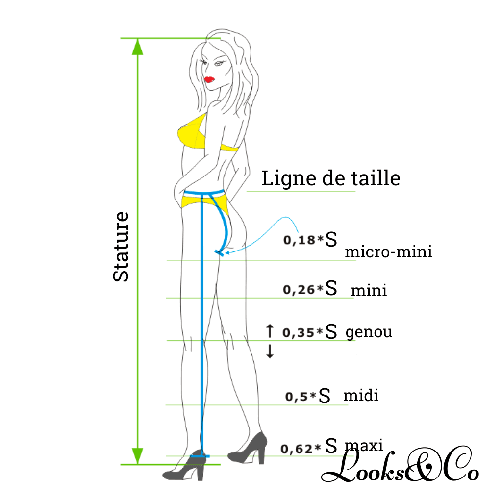 jupe longueur looks and co