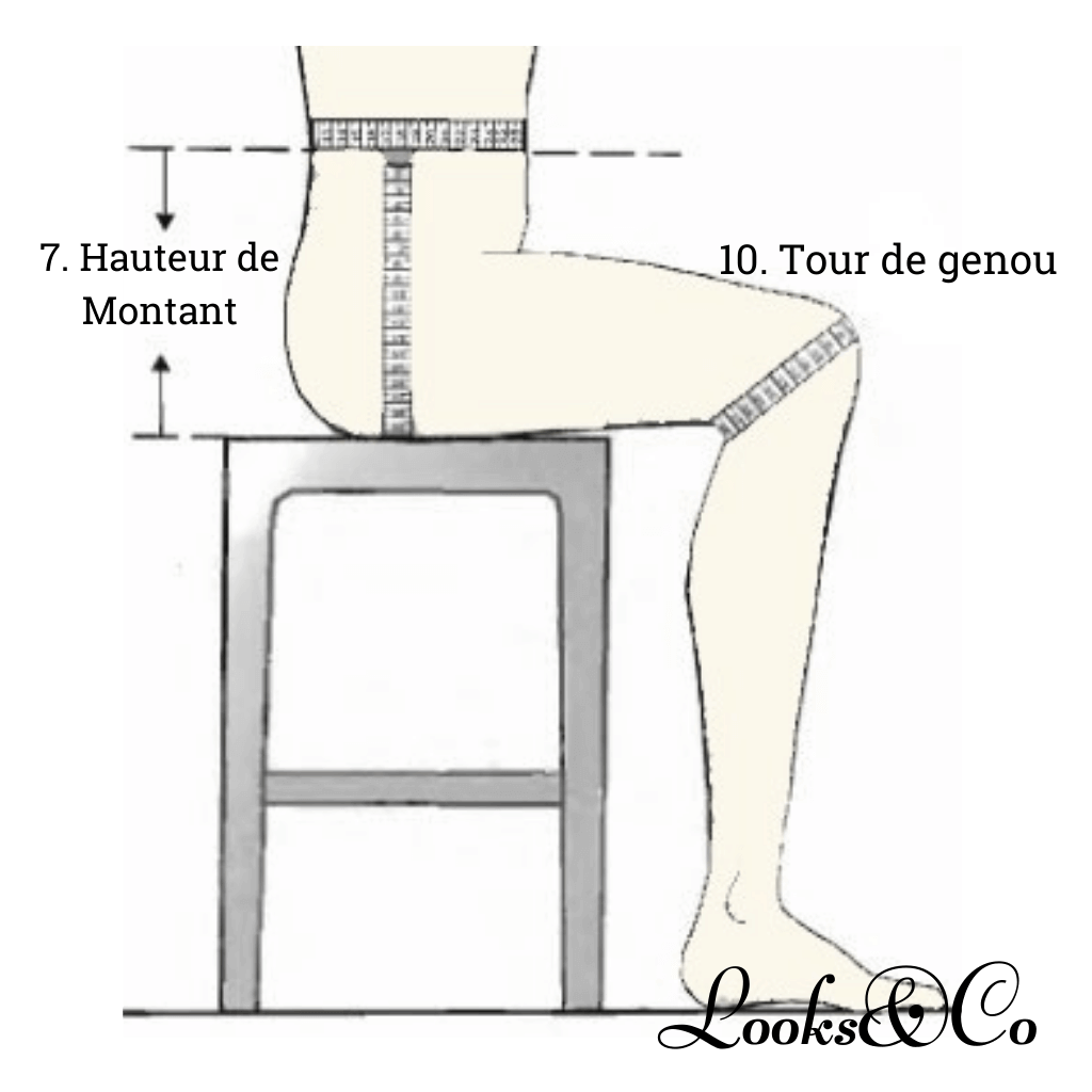 mesures pantalon femme looks and co