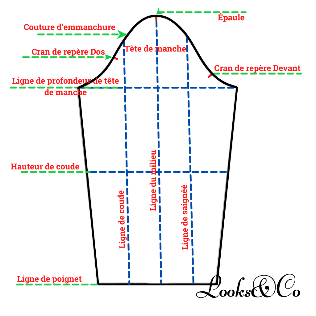 Anatomie de manche de base looks and co