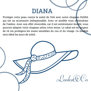 chapeau Diana looks and co