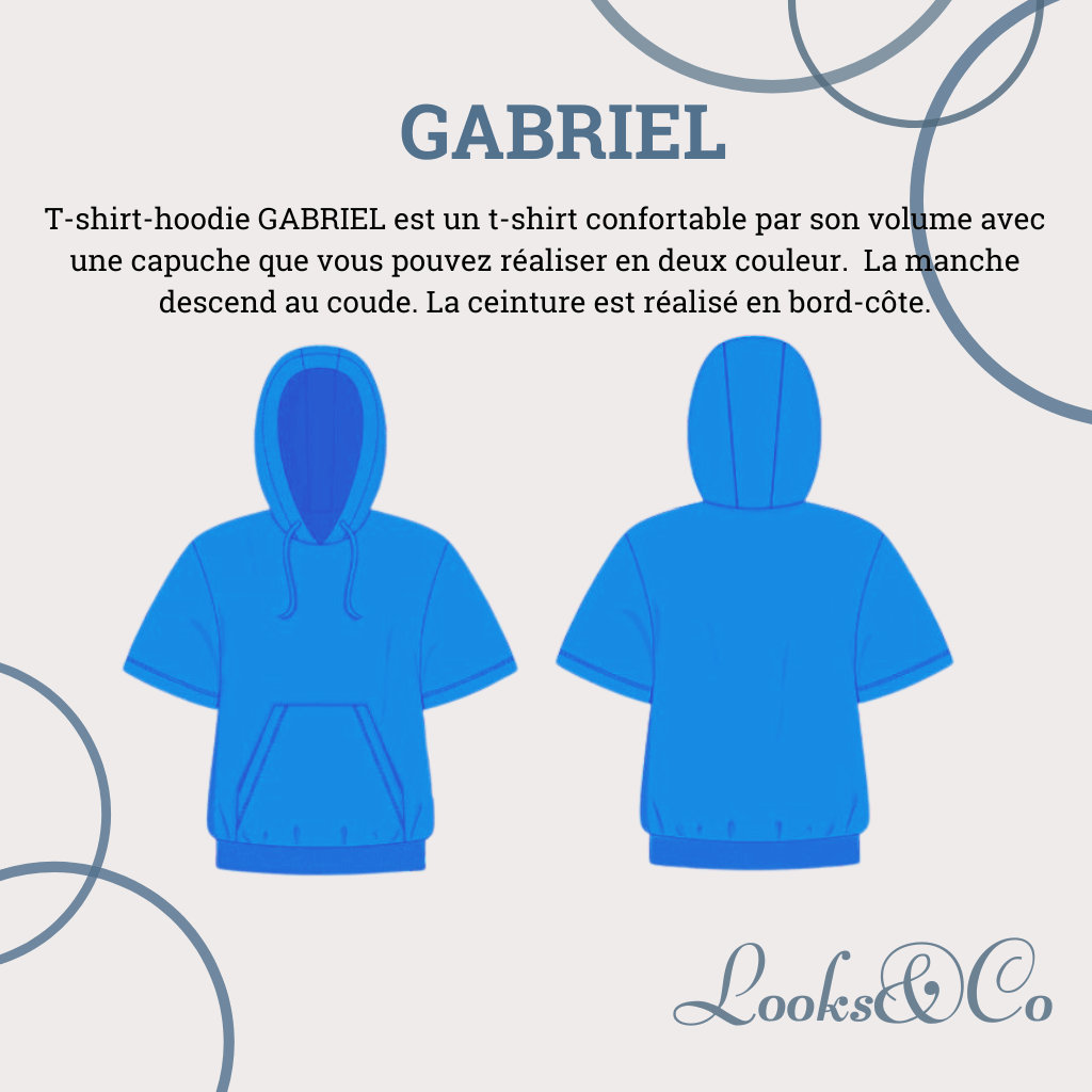t-shirt hoodie Gabriel 2